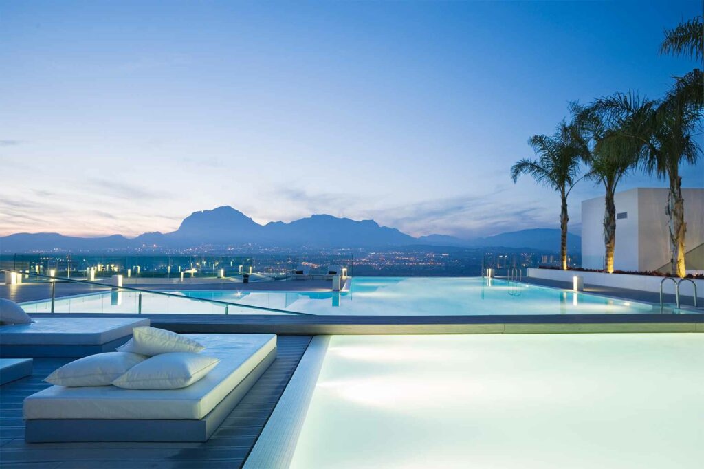 Pool at SHA Wellness Clinic, Spain