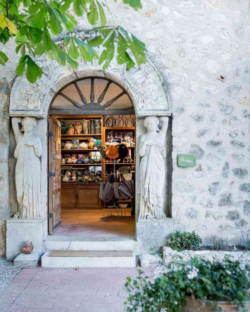 Boutique at the Hostellerie de l'Abbaye de la Celle, La Celle, France