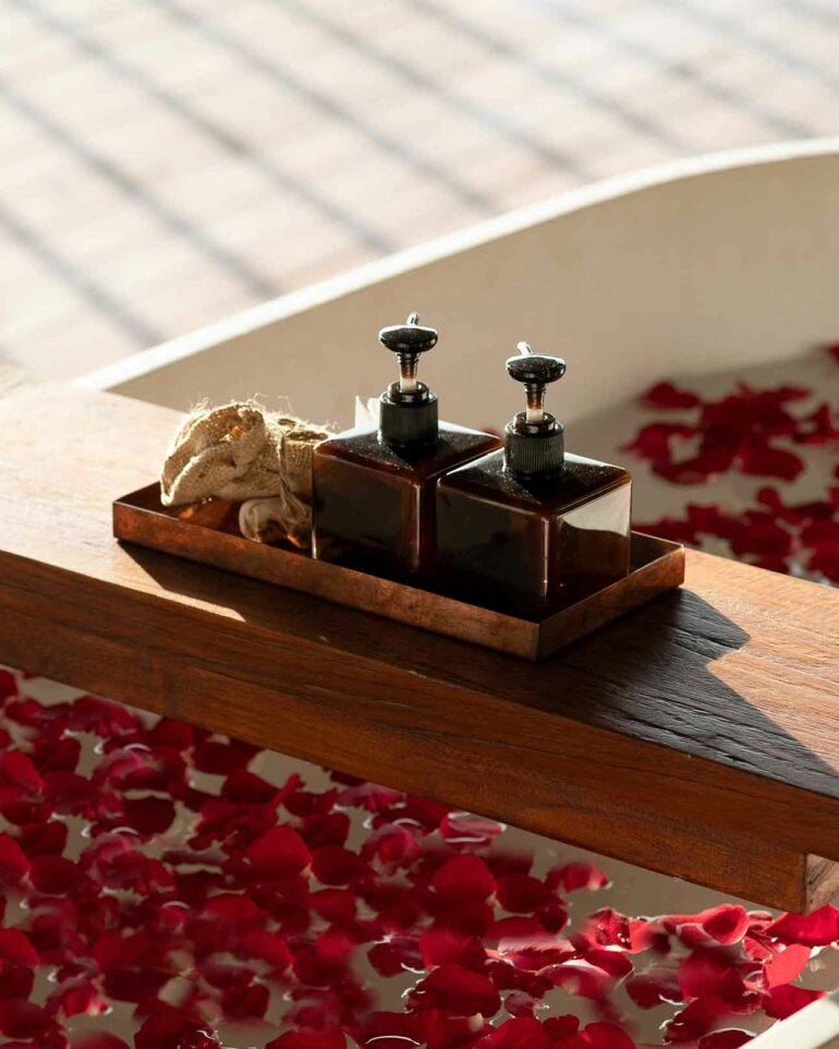 Bathtub at Lelewatu Resort, Sumba, Indonesia
