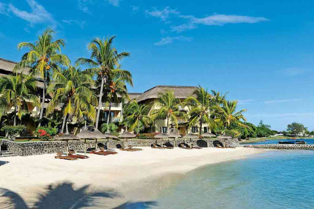 Beachcomber Victoria Resort & Spa, Mauritius beach view