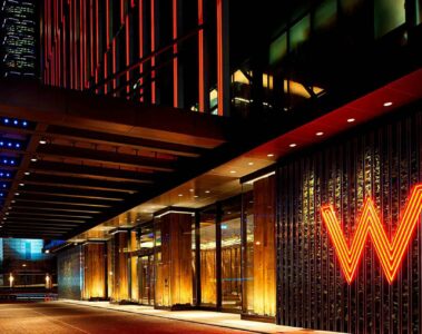 W Taipei entrance