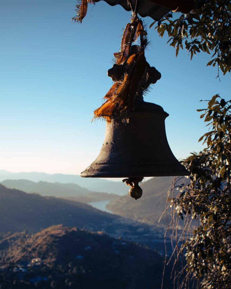 Statue of Hindu deity Shiva in Rishikesh, India