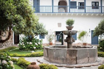 Belmond Palacio Nazarenas courtyard