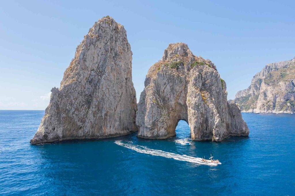 Capri on Italy's Coasts landmark