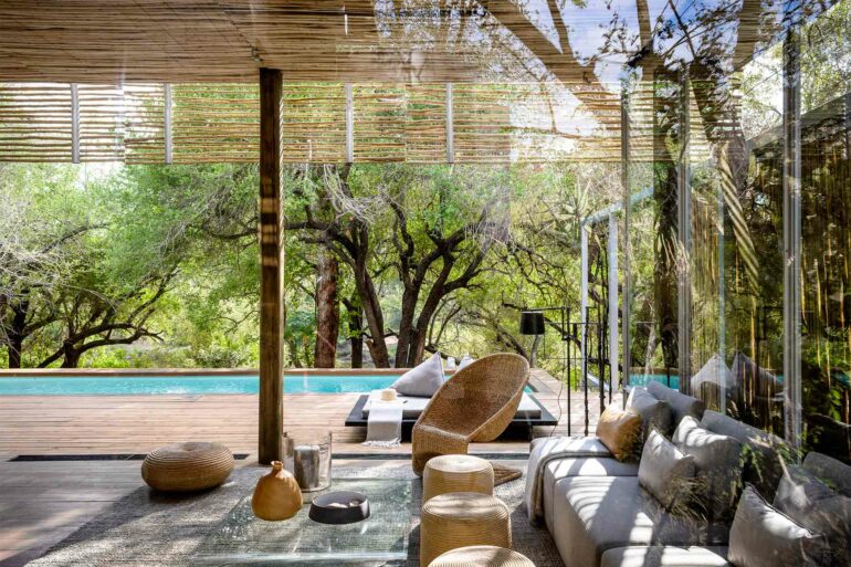 Interior at Singita Lebombo Lodge, Kruger, South Africa