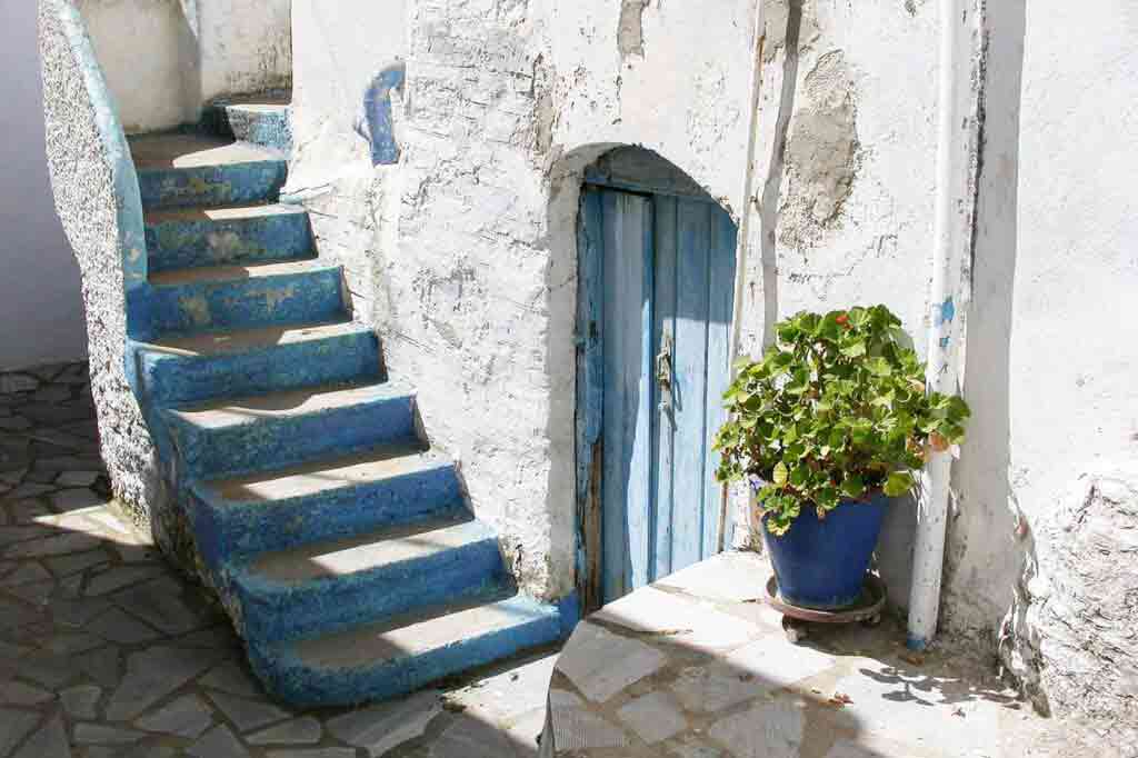 Tinos, Cyclades, Greece – street scene