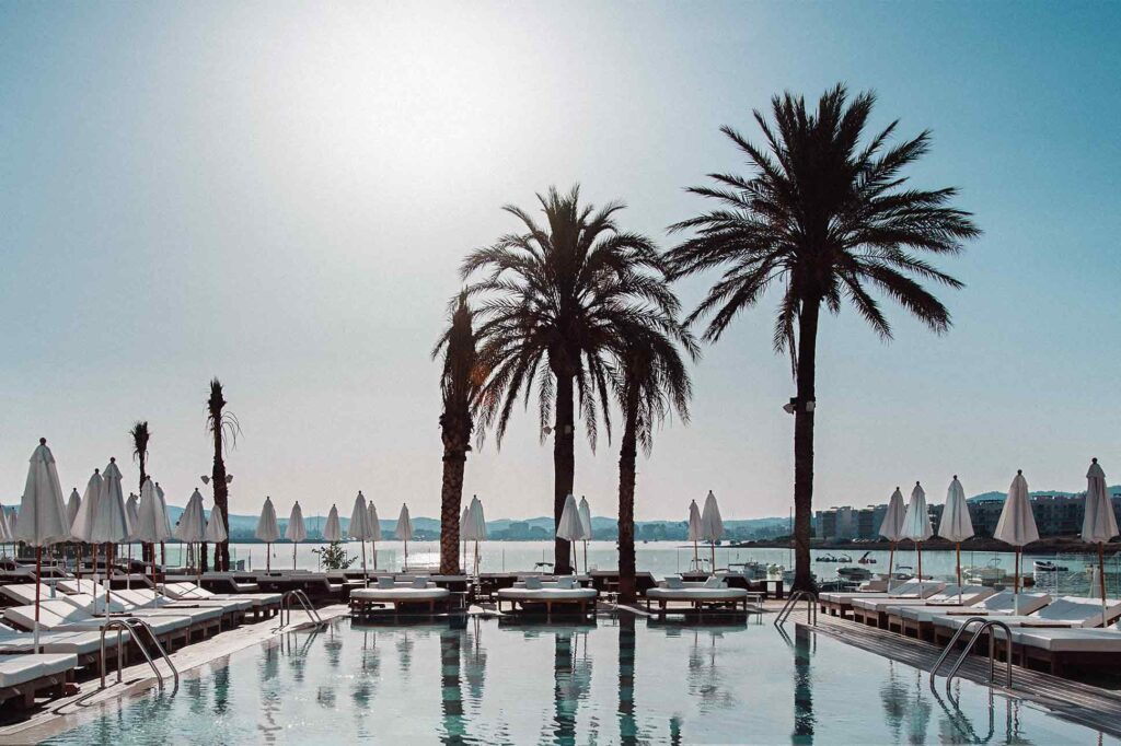 Pool at Amàre Beach Hotel, Ibiza, Spain