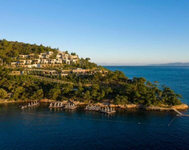 Aerial view of Bodrum Loft, Turkey