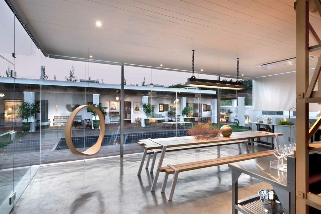 Kitchen at Fynbos Family House, Babylonstoren, South Africa