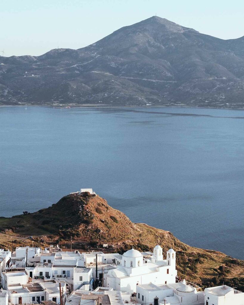 View over one of countless Greek islands holidaymakers will soon flock to