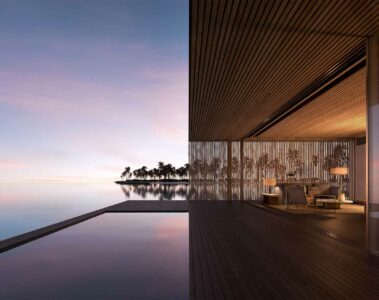 Ocean view suite at Patina Maldives in the Fari Islands