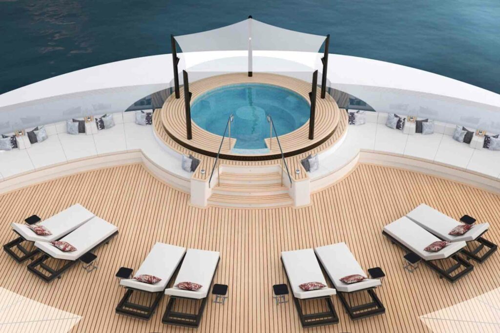 The Ritz-Carlton Yacht Collection jacuzzi render