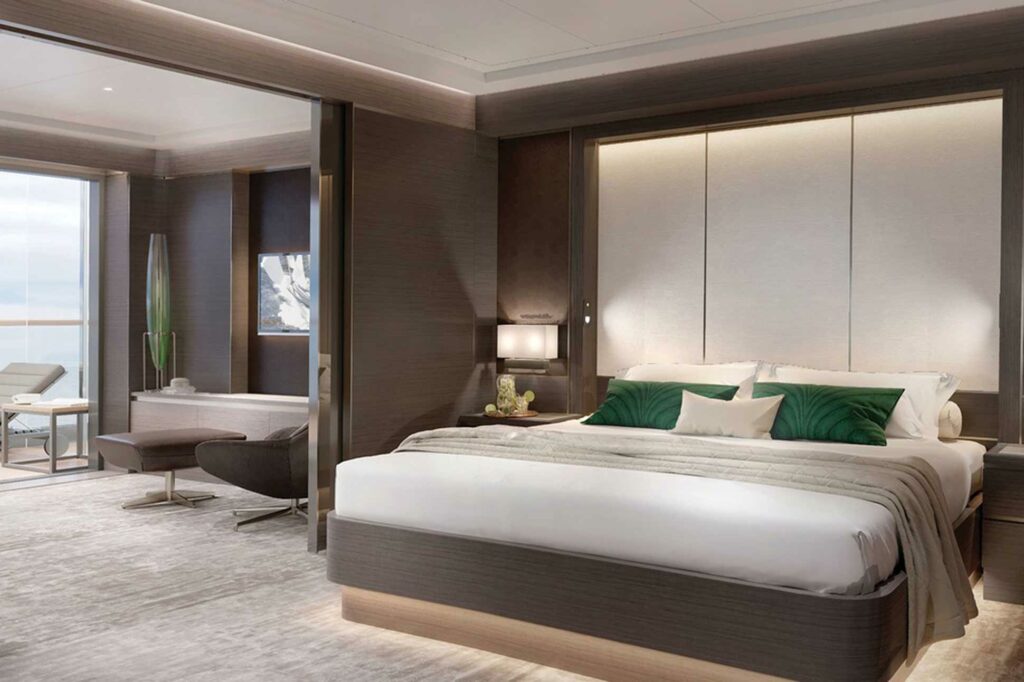 The Ritz-Carlton Yacht Collection suite render