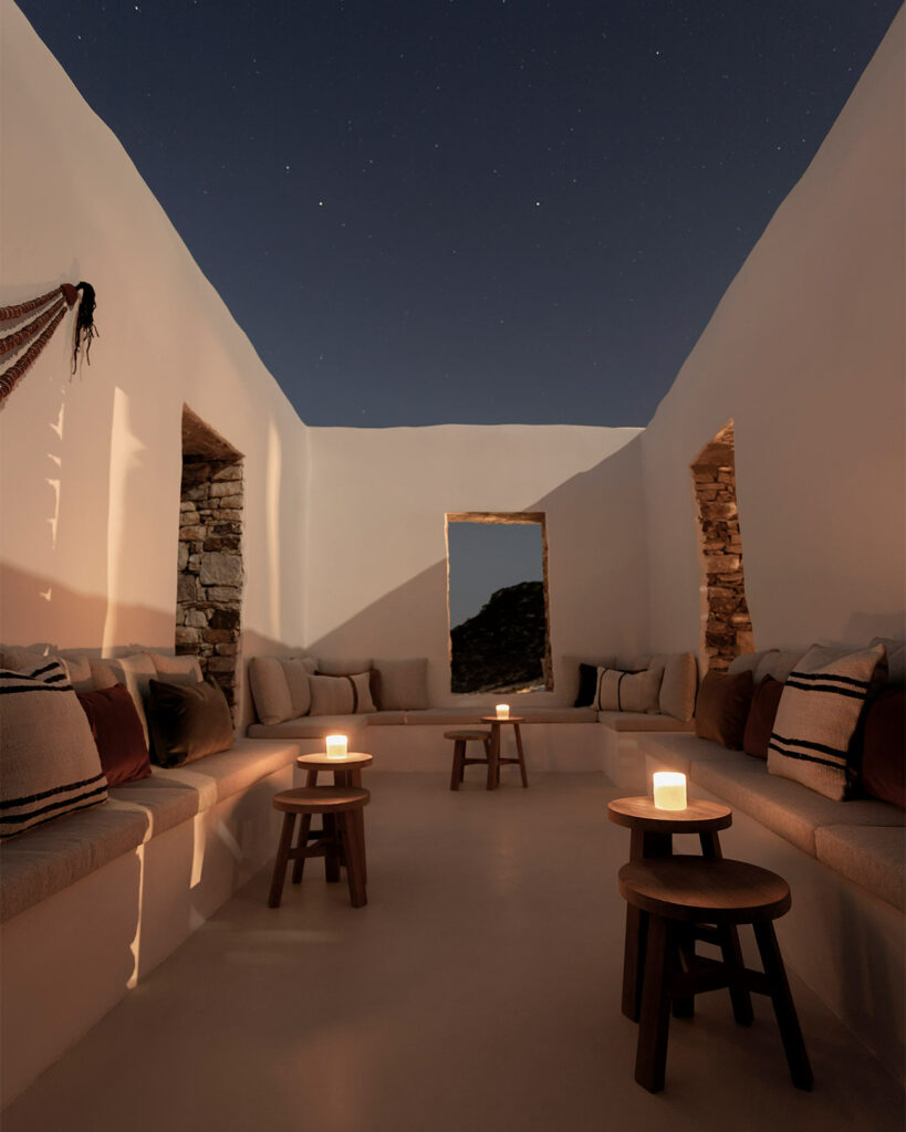 Stargazing at The Rooster, Antiparos, Greece