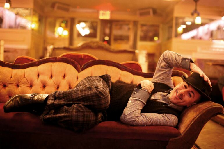 Joking around: Alan Cumming OBE, NYC, New York, USA