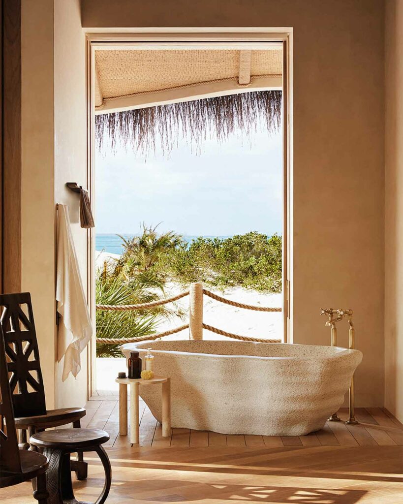 Bathtub with a view