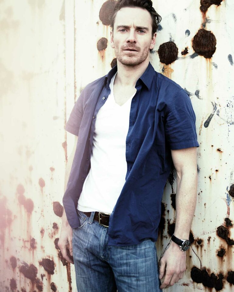 Portrait of Michael Fassbender, London, United Kingdom