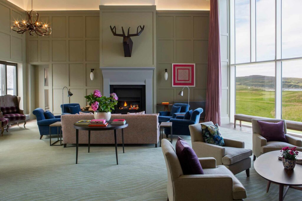 Stag Lounge at The Machrie, Isle of Islay, Scotland