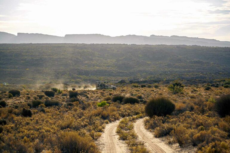A road near Bushmans Kloof, Western Cape, South Africa
