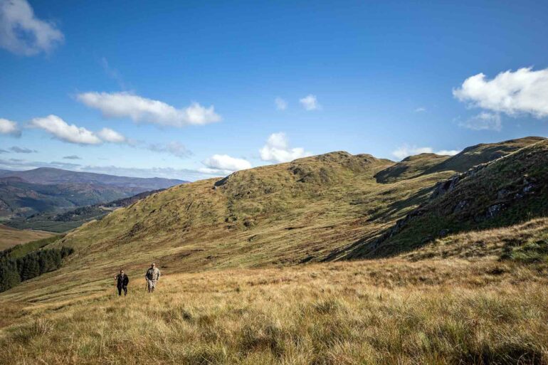 Hiking in the Scottish Highlands