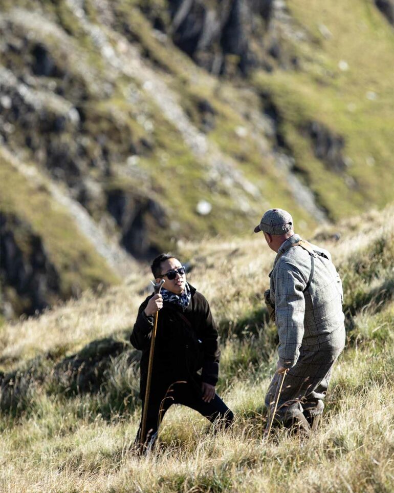 Uwern Jong exploring the Scottish Highlands