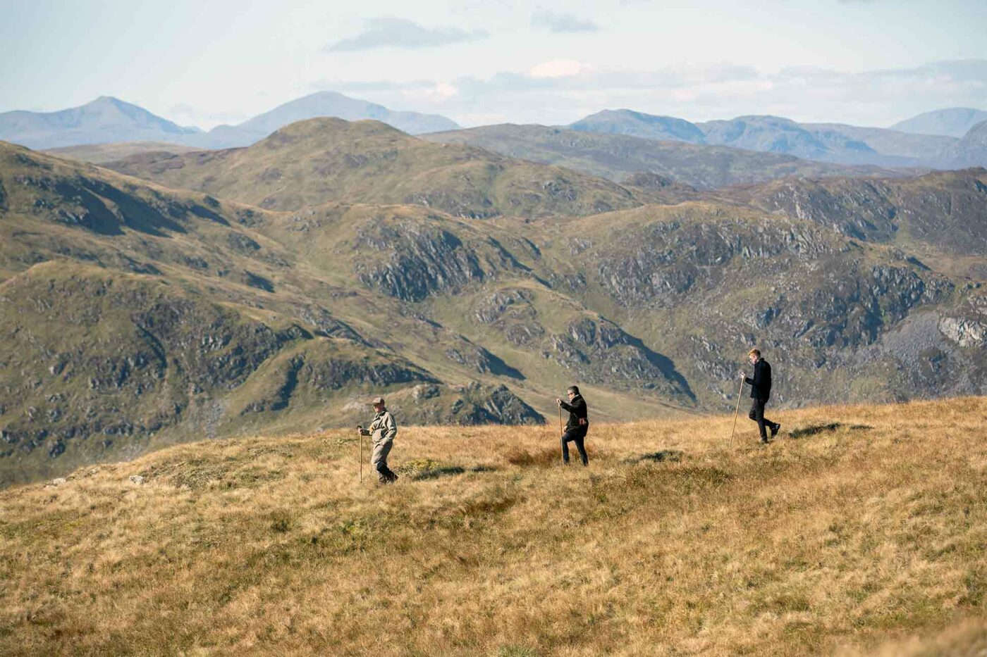 The scenery in Auchterarder, Scotland