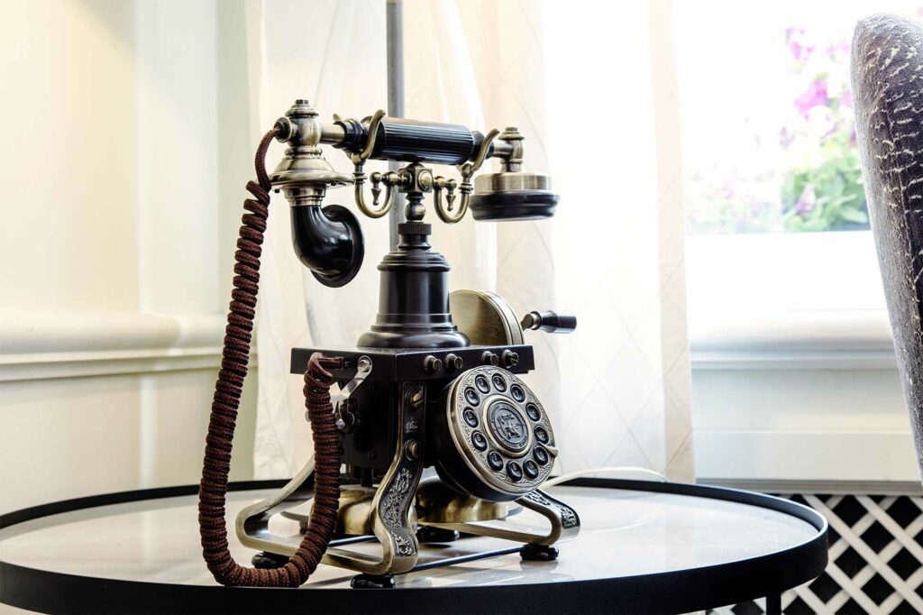 Antique telephone