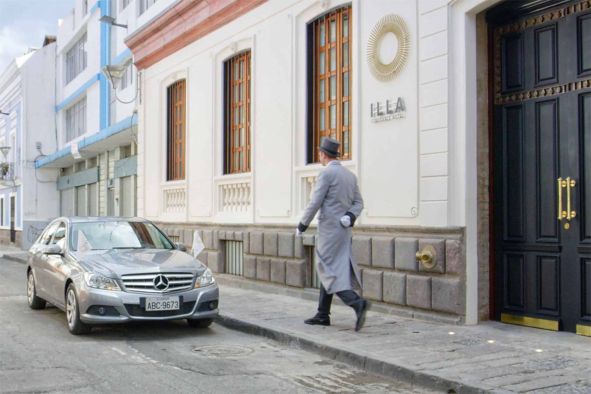 Exterior of Illa Experience Hotel, Quito, Ecuador