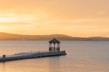 Sunset at Jumby Bay Island, Antigua