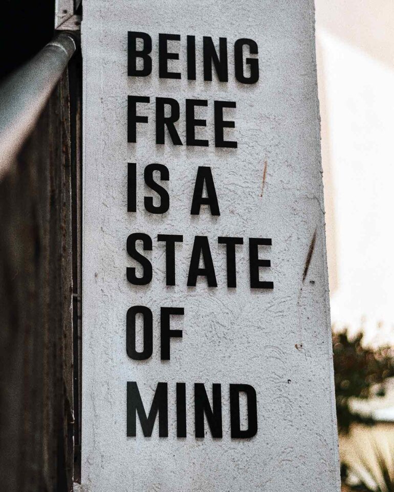 Quote in a bar known for Tel Aviv nightlife