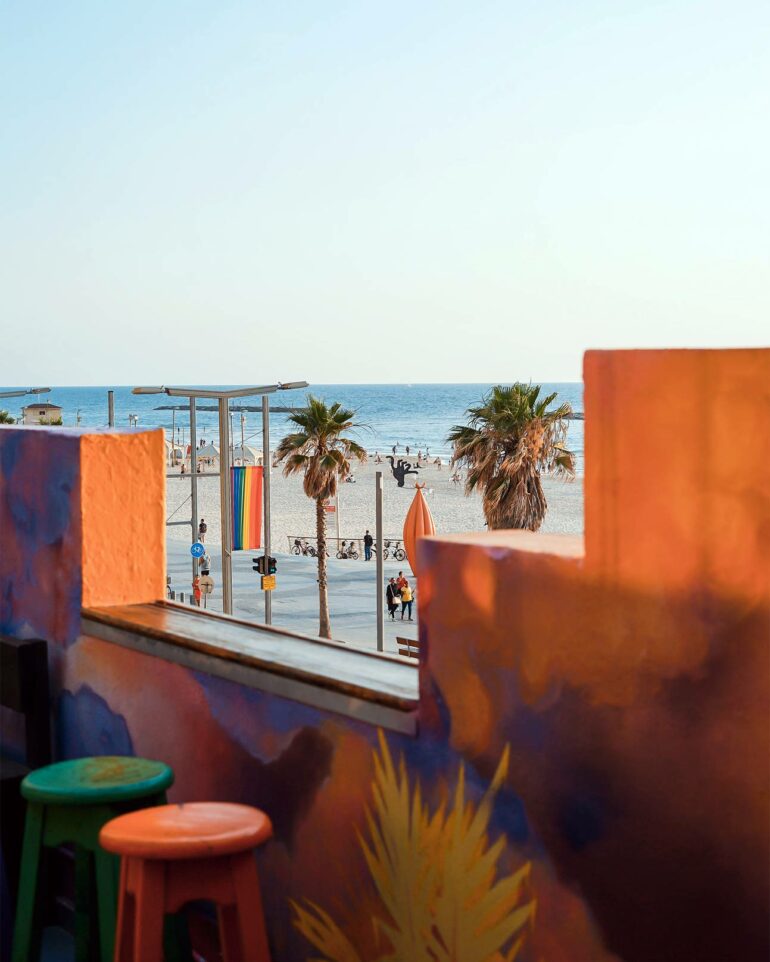 Tel Aviv nightlife also means beachside bars