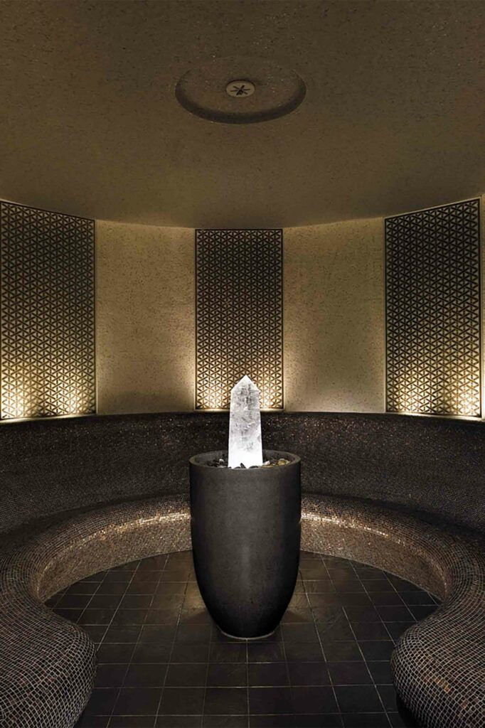 Sauna at The Peninsula Hong Kong spa