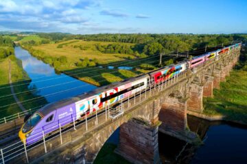 Avanti West Coast rainbow pendolino train