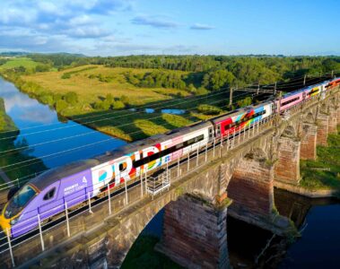 Avanti West Coast rainbow pendolino train