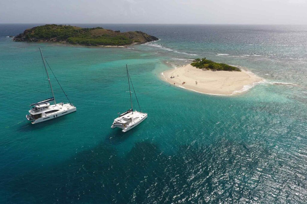 Yachts in the British Virgin Islands