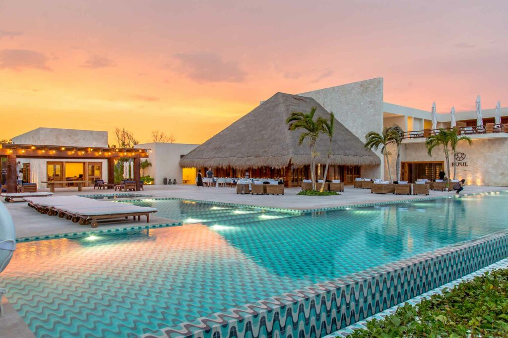 Pool at the Maroma property, Mexico