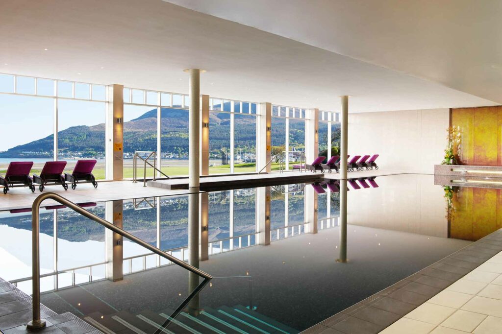 Pool at the Slieve Donard Resort & Spa, Newcastle, Northern Ireland, United Kingdom