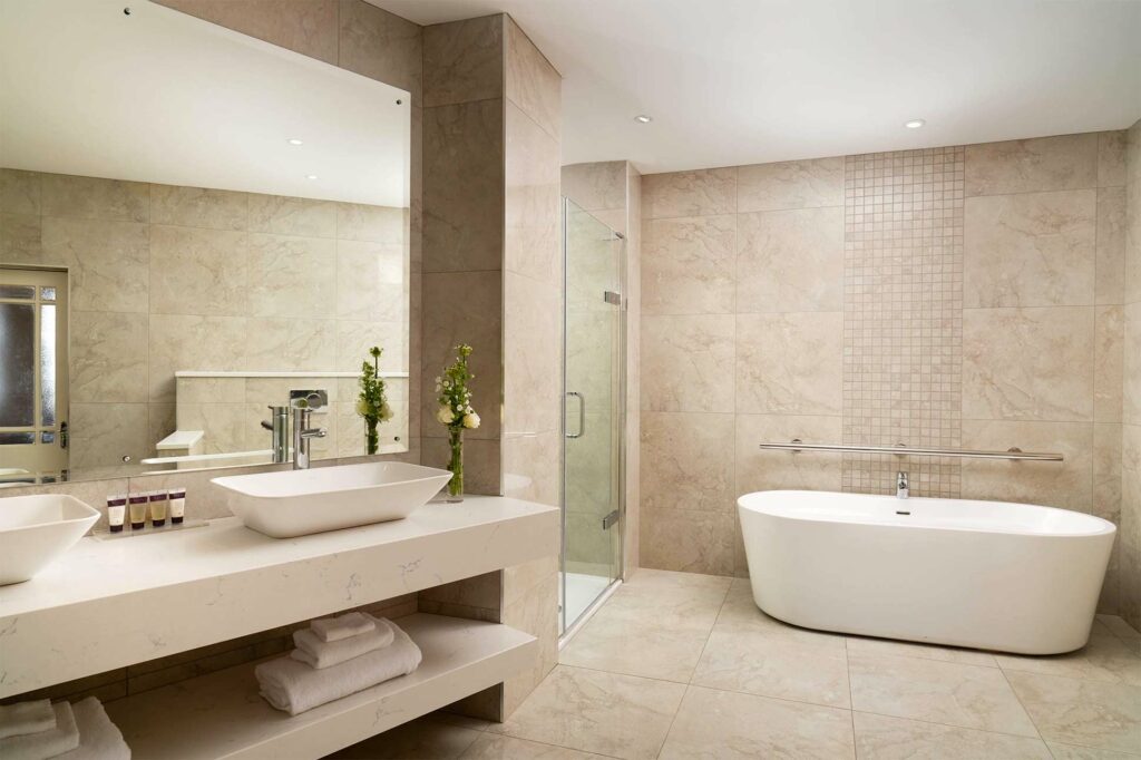 Bathroom at the Slieve Donard Resort & Spa, Newcastle, Northern Ireland, United Kingdom