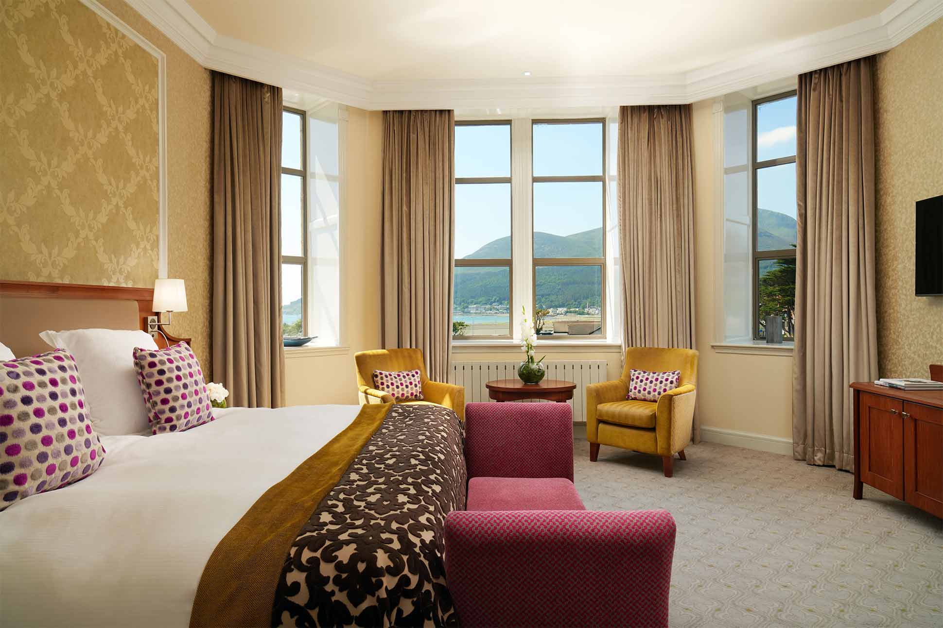 Bedroom at the Slieve Donard Resort & Spa, Newcastle, Northern Ireland, United Kingdom