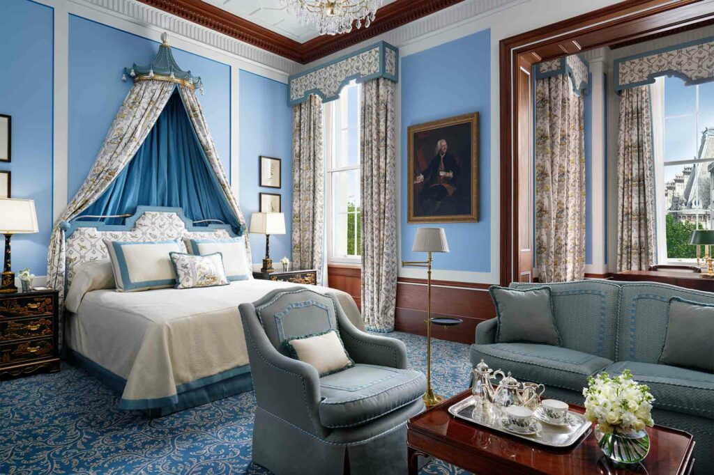 Bedroom at The Lanesborough, London, United Kingdom