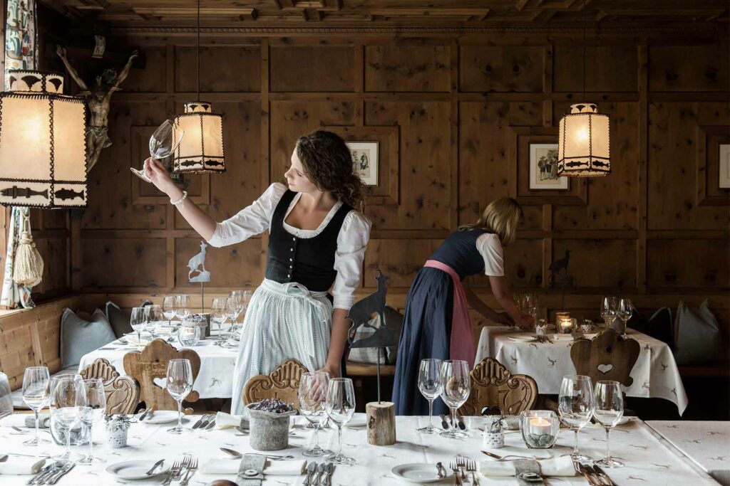 Ötztaler Stube restaurant in Sölden, Austria