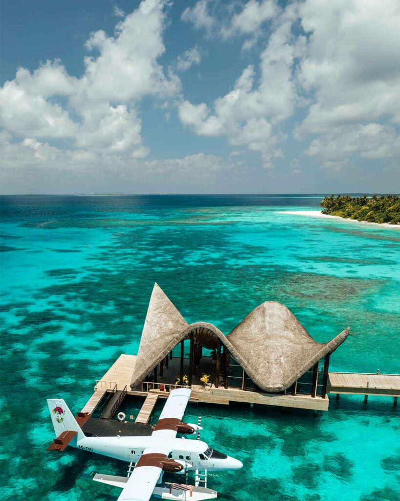 Arrival jetty at JOALI, Maldives