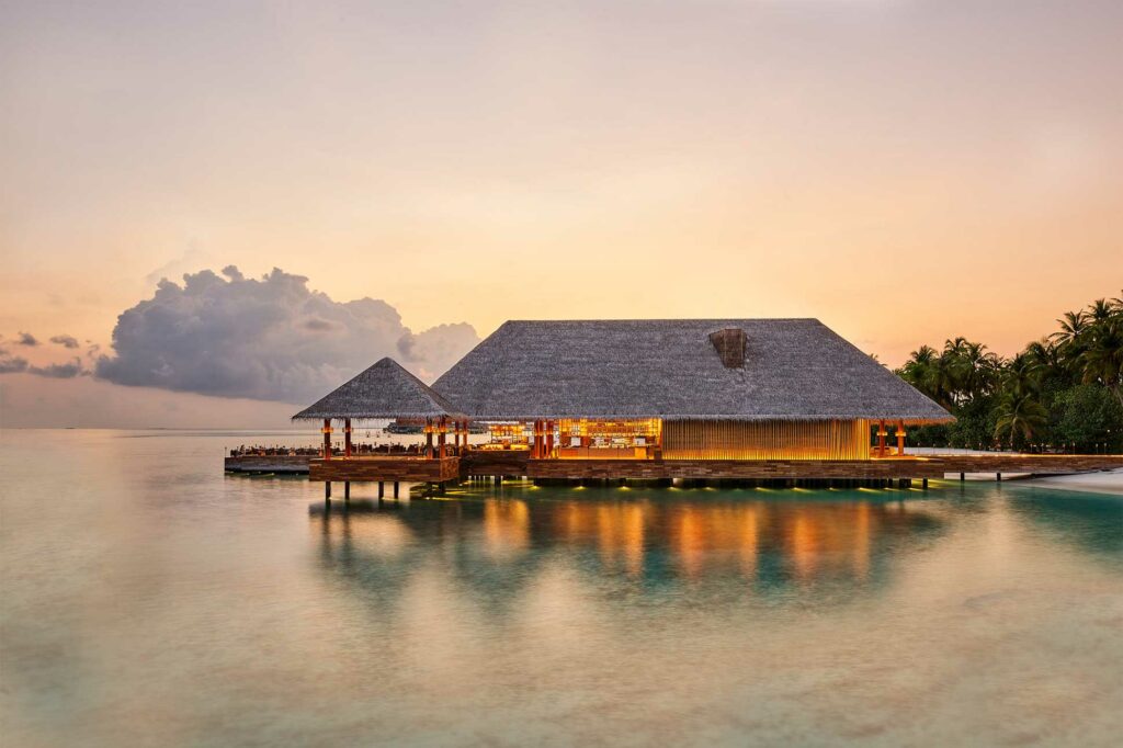 Saoke restaurant in the Maldives