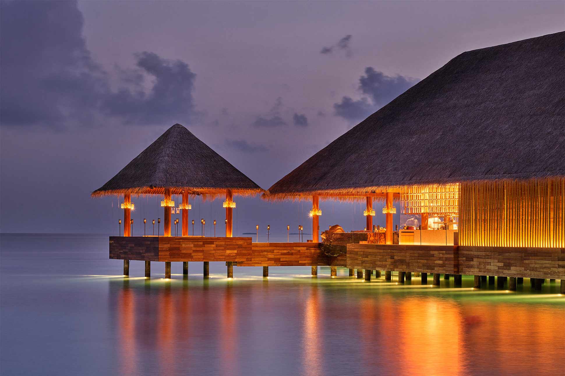 Evening at JOALI, Maldives