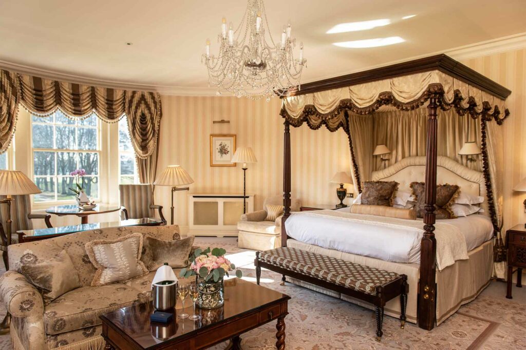 Tower Suite at Lucknam Park, Wiltshire, United Kingdom