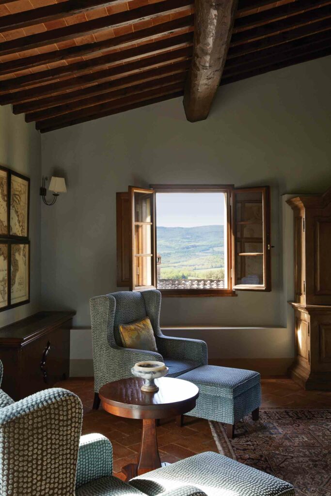 Belmond Castello di Casole suite