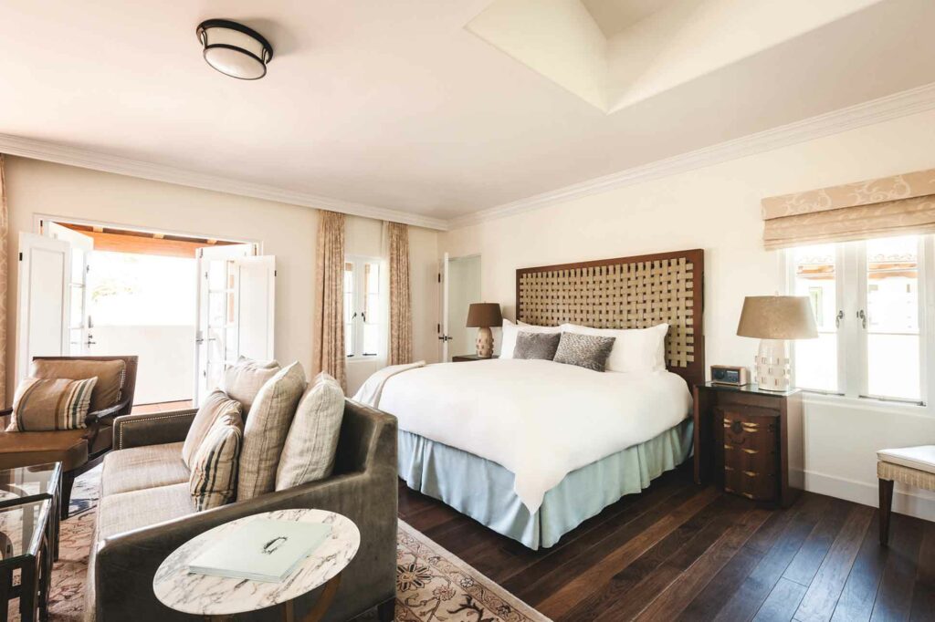 El Encanto, a Belmond hotel, Santa Barbara suite bedroom