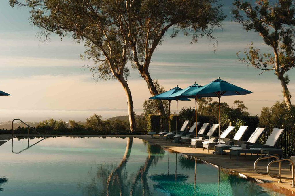 El Encanto, a Belmond hotel, Santa Barbara pool