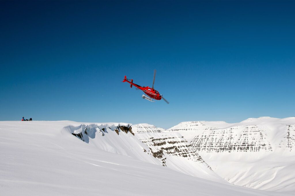 Heli-skiing with Pelorus in Iceland