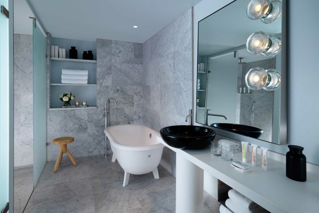 Bathroom at Sea Containers, London, United Kingdom